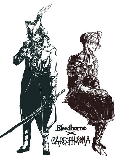 Blloodborne X Carciphona Fanart