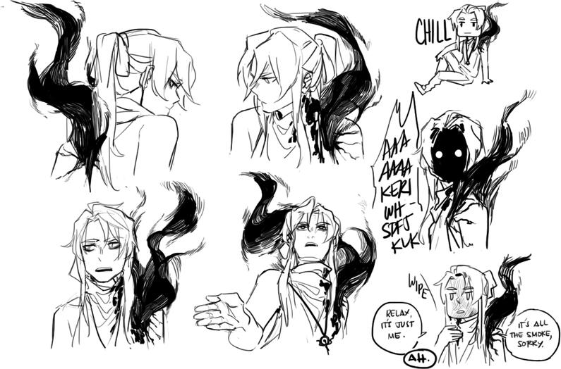Veloce Visrin Fanart doodles